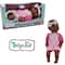 Goldberger Baby's First® Classic Baby Softina™ 11" Baby Doll with Pink Floral Jumper